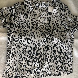 Cow Print Top